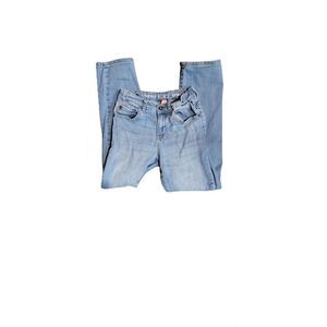 Childrens Place Boys Blue Cotton Light Wash Stretch Casual Denim Straight Jeans